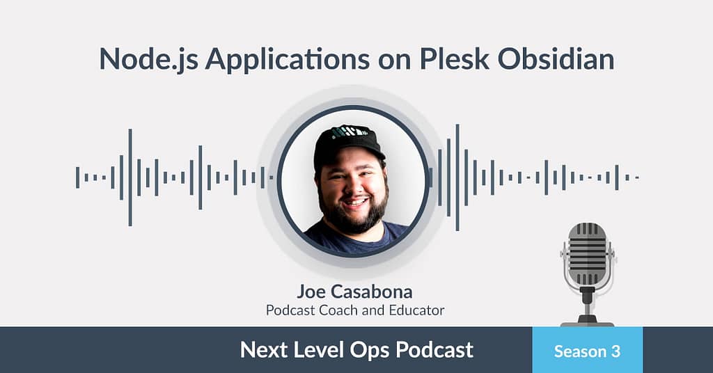 Best Web Hosting | podcast how to host node js applications on plesk obsidian